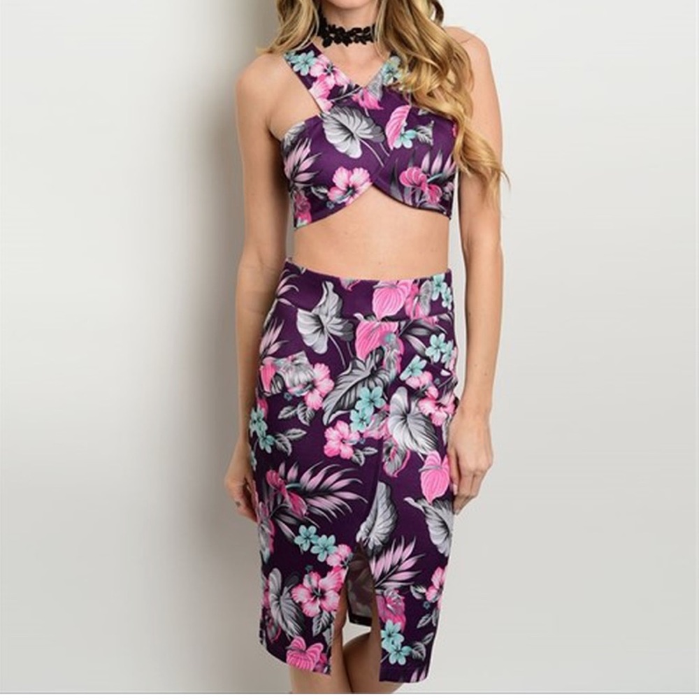 2 piece skirt set